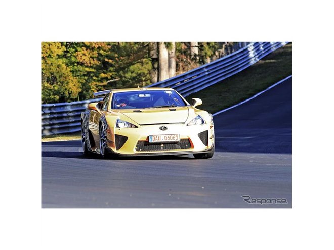 謎のレクサス LFA をニュルで目撃、トヨタGRのハイパーカー開発車両か 謎のレクサス LFA をニュルで目撃、トヨタGRのハイパーカー開発車両か