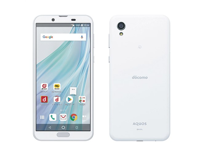 ドコモ、フルHD＋のIGZOディスプレイを搭載した5.5型「AQUOS