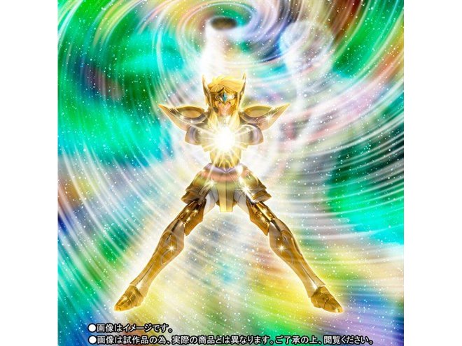 聖闘士聖衣神話 EX」に、黄金聖衣をまとった「アクエリアス氷河」を