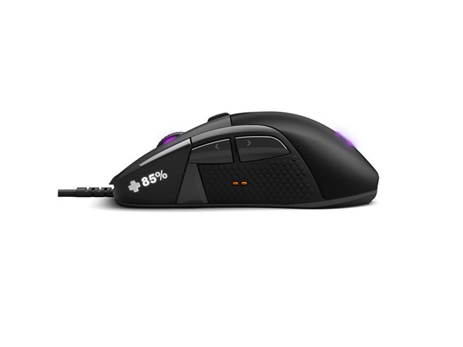 SteelSeries、有機ELディスプレイや振動機能を搭載したマウス