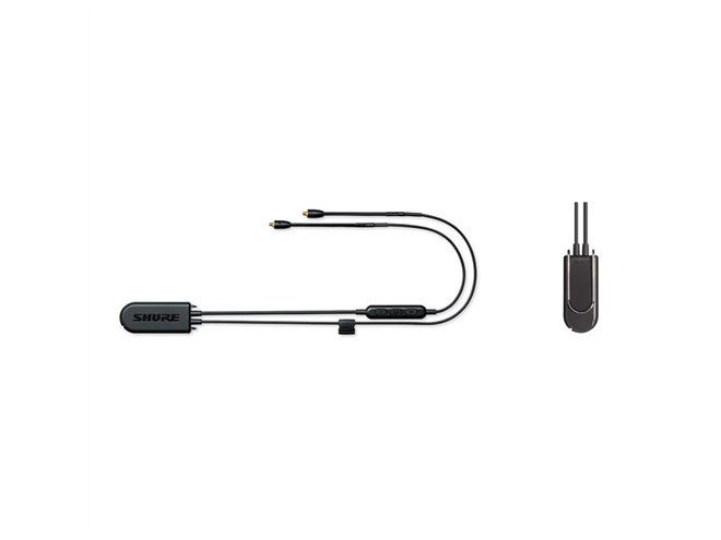 Shure、独自設計のアンプを装備したBluetooth 5.0対応ケーブル「RMCE