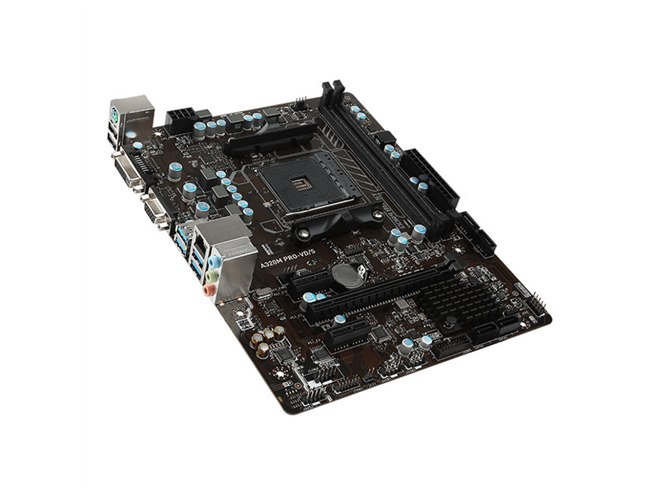 MSI、「AMD A320」を搭載した5,480円のMicroATXマザーボード - 価格.com