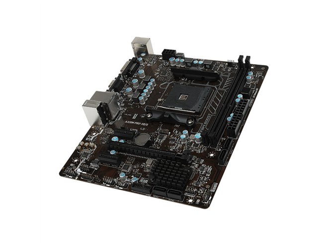 MSI、「AMD A320」を搭載した5,480円のMicroATXマザーボード - 価格.com