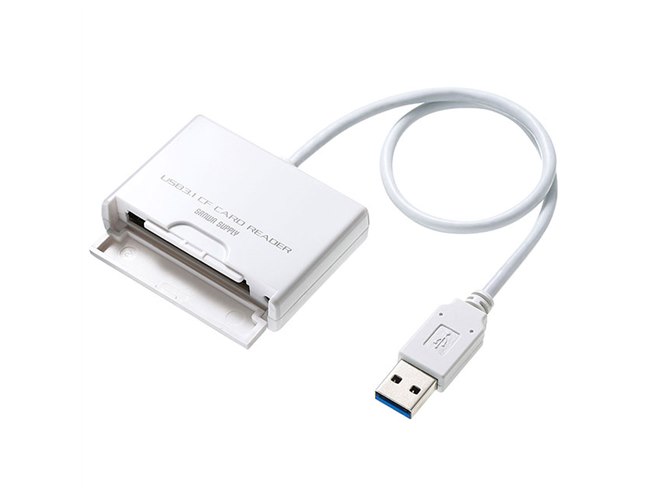 サンワ、USB 3.1 Gen1対応のCFカードリーダー「ADR-CFU3H」 - 価格.com