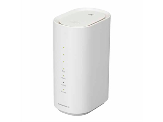 UQ、“工事不要”の下り最大440Mbps対応ホームルーター「WiMAX