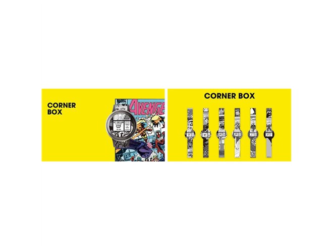 ソニー、「FES Watch U」にMARVEオリジナルデザイン柄が入った数量限定 