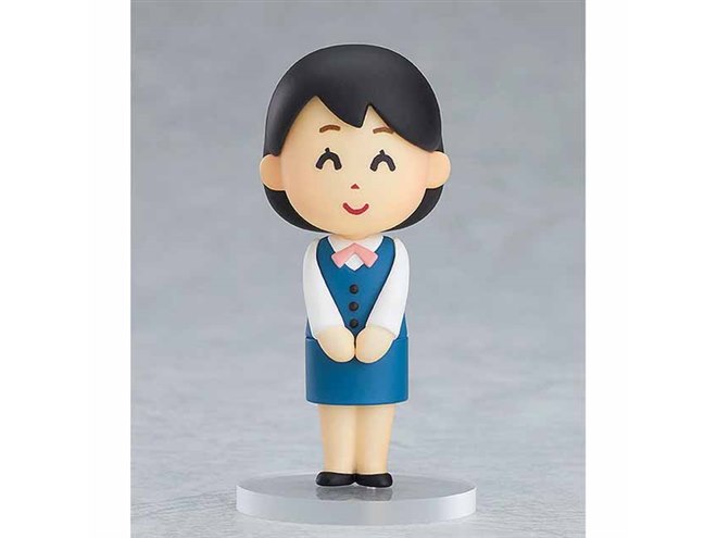 微笑むOLや闇を抱えた女性など、「いらすとや」イラストを立体カプセル