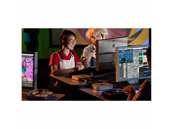 アップル、“従来より最大5倍の高速性能”小型デスクトップ「Mac