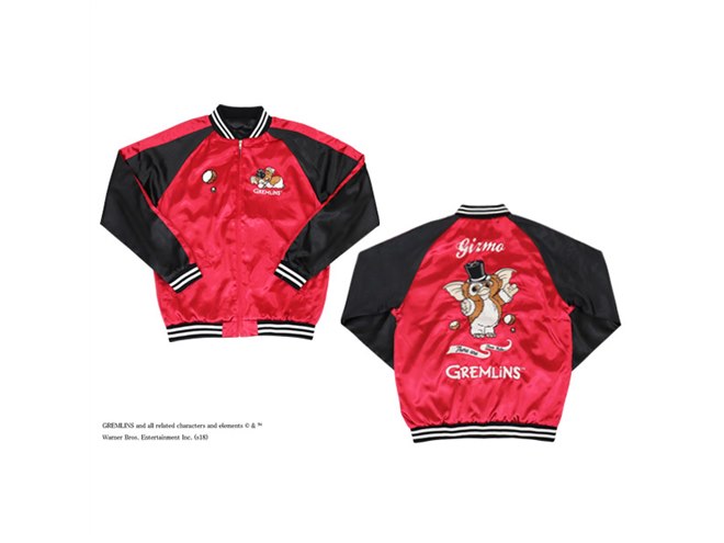 80's映画「グレムリン」よりハットをかぶったギズモのスカジャン、ロン