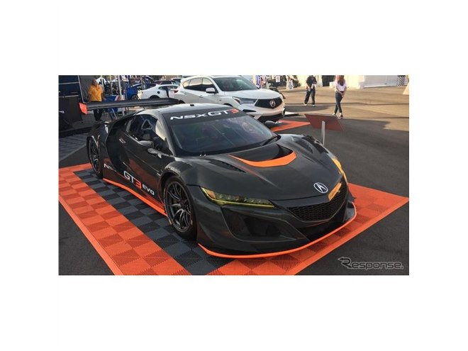 ホンダ NSX GT3 に「エボ」、改良新型のデザインを反映…SEMA 2018