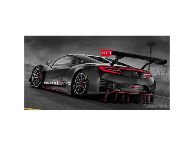 ホンダ NSX GT3 に「エボ」、改良新型のデザインを反映…SEMA 2018