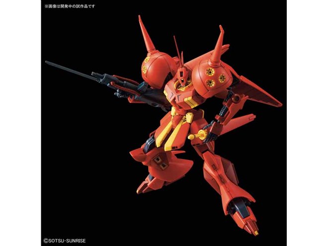 バンダイ、「機動戦士ガンダムZZ」指揮官用試作型MSのHGUCガンプラ