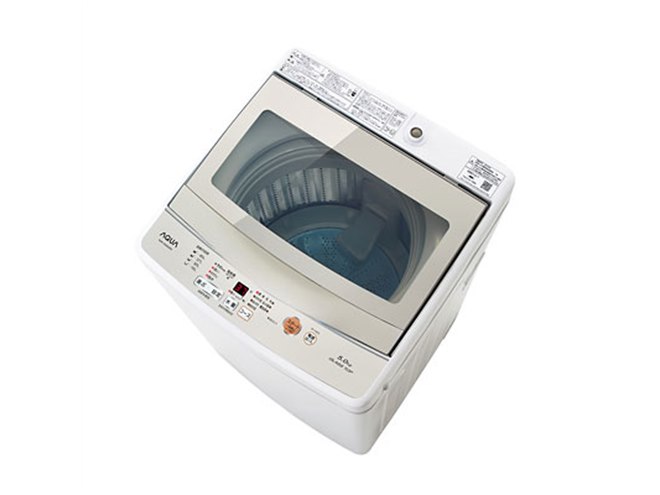 AQUA 縦型洗濯機 8kg ガラストップ AQUA 縦型洗濯機 8kg ガラストップ