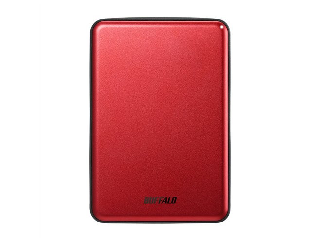 バッファロー、アルミボディで厚さ8.6mmの薄型軽量ポータブルHDD