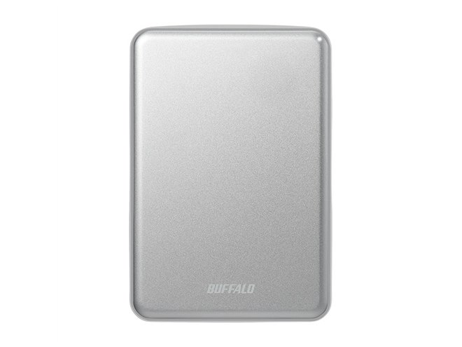 バッファロー、アルミボディで厚さ8.6mmの薄型軽量ポータブルHDD