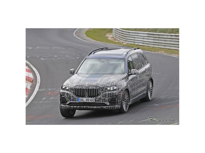世界最強のディーゼルSUV誕生か、アルピナ「XD7」開発車両がニュル激走