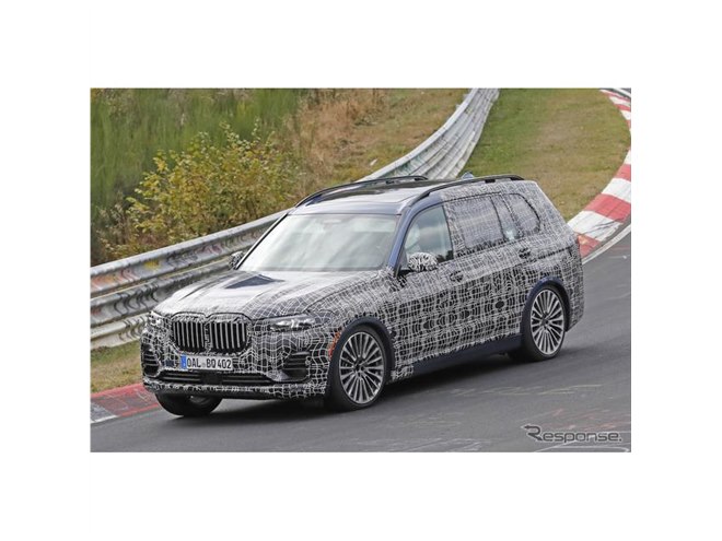 世界最強のディーゼルSUV誕生か、アルピナ「XD7」開発車両がニュル激走