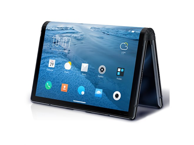 折りたたみ式スマホ「FlexPai」発表、7.8型フレキシブル有機ELを