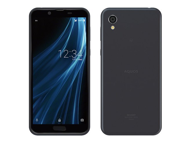 au、縦長の5.5型スマホ「AQUOS sense2 SHV43」を11/9より発売