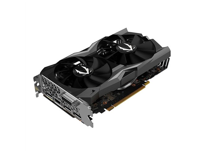 ZOTAC、全長211mmの省スペースな「GeForce RTX 2070」搭載ビデオカード
