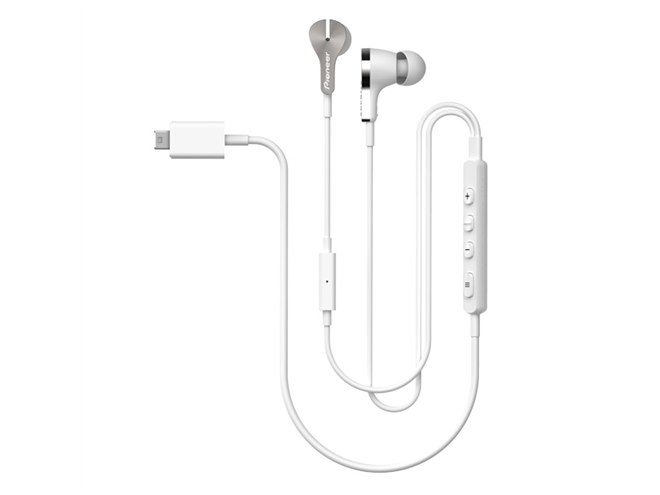 パイオニア、LightningとUSB-C端子に接続できるNCイヤホン「RAYZ Pro