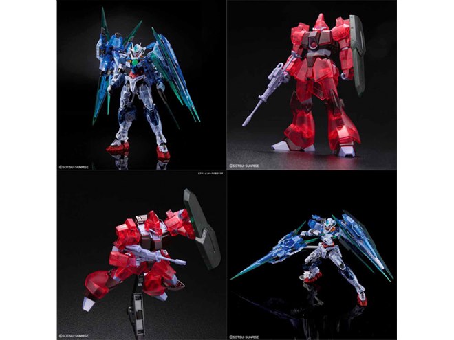 ダブルオークアンタフルセイバー」「ガルバルディβ」クリアカラーの限定ガンプラ - 価格.com