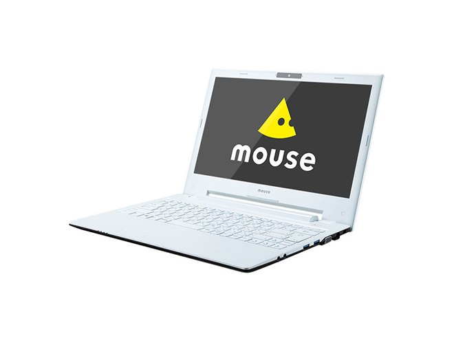 mouse（マウス） ノートパソコン 13.3インチ　ジャンク mouse、顔認証カメラや4K液晶を採用した13.3型ノートPC「m-Book J371