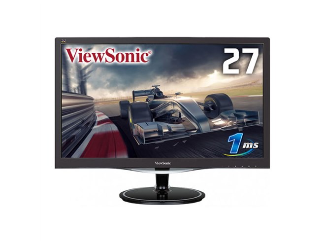 ディスプレイ・モニター本体 VX2757-2KP-MHD-7 ViewSonic、1ms/AMD FreeSyncに対応した23.6型/27型ゲーミング