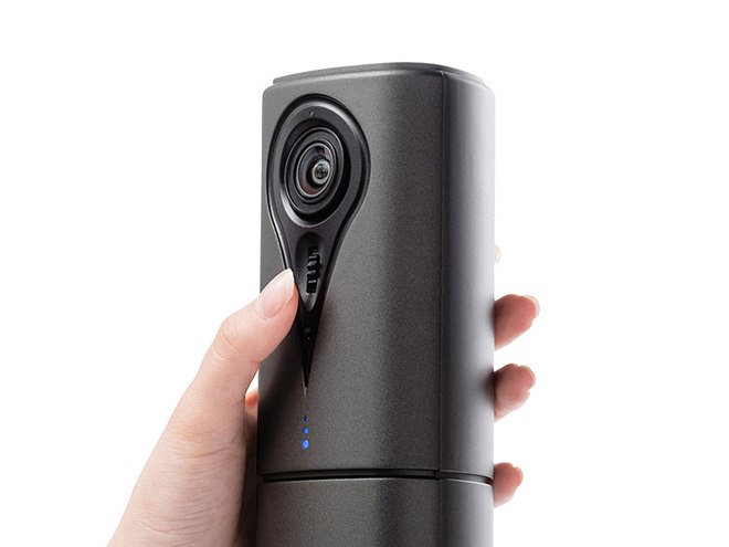サンワ、カメラ内蔵のWEB会議スピーカーフォン「400-MC013