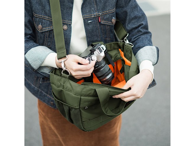 サンワサプライ、普段使いもできる「ALPHA」ブランドのカメラバッグ2種