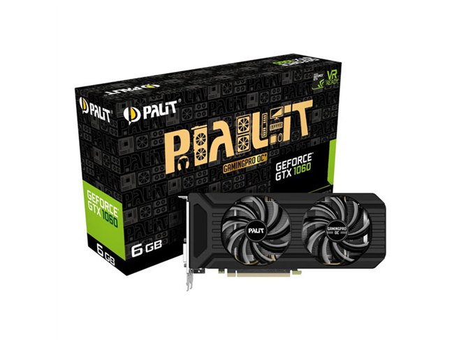 Palit、GDDR5Xを採用した「GeForce GTX 1060」搭載ビデオカード - 価格.com