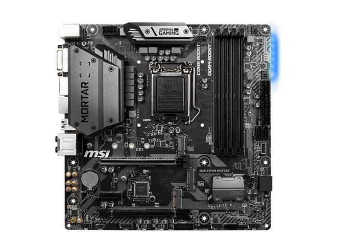 MSI、Intel Z390搭載のエントリー向けMicroATXマザー「MAG Z390M MSI、Intel Z390搭載のエントリー向けMicroATXマザー「MAG Z390M