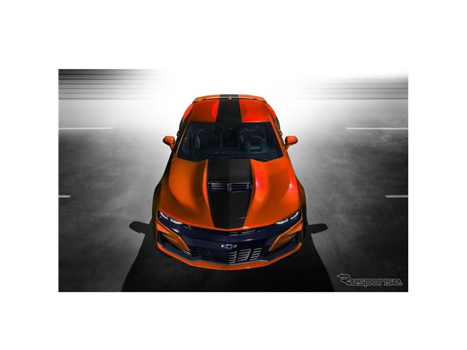 シボレー カマロ 改良新型】オレンジカラーの「ローンチエディション