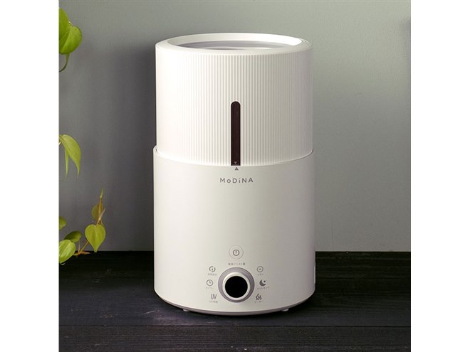 ハイブリッド加湿器 シンプルマインド、除菌機能を搭載したハイブリッド加湿器「Misesto