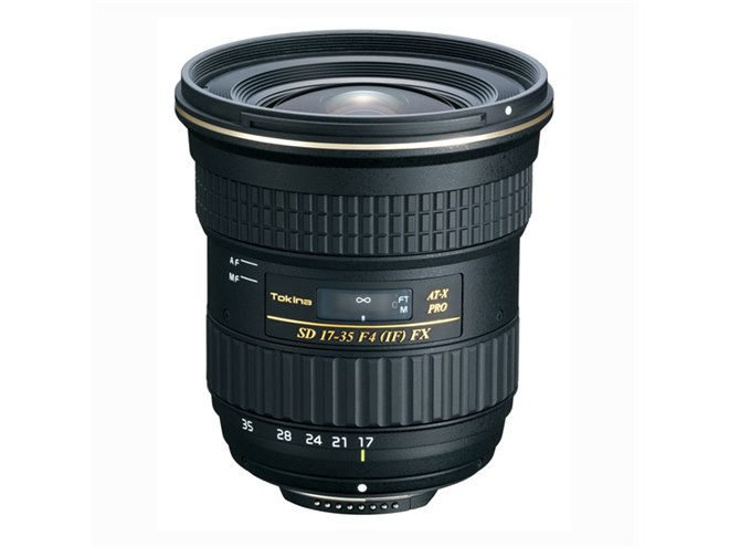 トキナー、広角ズーム「AT-X 17-35 F4」のEOS R対応ファームアップ