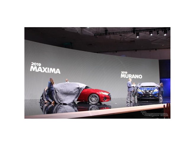 ムラーノ　Ferro & Lazzarini ミルフィオリ 天使　赤×ブルー 日産 マキシマ と ムラーノを初公開、先進安全装備を充実…ロスモーター
