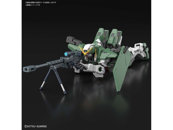 バンダイ、地面に伏せた“狙撃の構え”も再現できる「MG 1/100