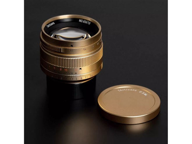 七工匠 7Artisans 50mm F1.1 ゴールド単焦点レンズ Mマウント 焦点工房 / マウントアダプター専門店