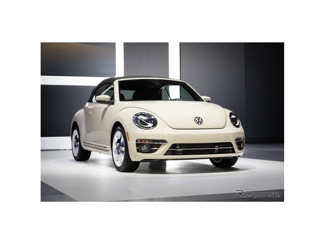 Volkswagen ビートル ダイヤモンドエディション VW ザ・ビートル の最終モデル、ロサンゼルスモーターショー2018