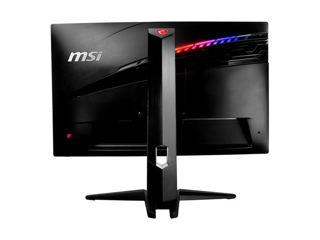 MSI Optix MAG271CR 27インチ FHD 1800R 曲面 MSI、薄型ベゼルの湾曲型フルHD GAMINGモニターにMystic Light対応27型