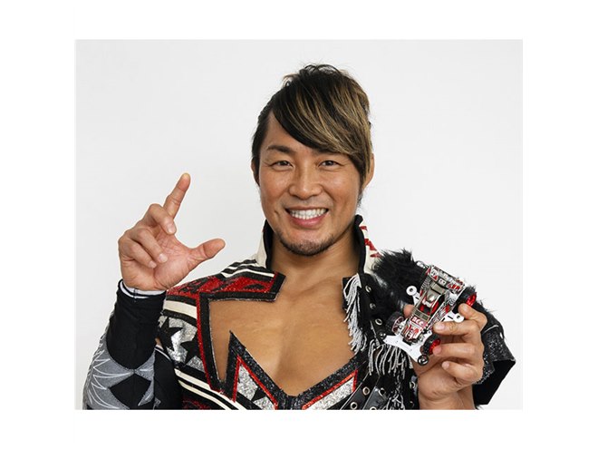 棚橋選手が5000台限定のミニ四駆「ホーネットJr. 棚橋弘至