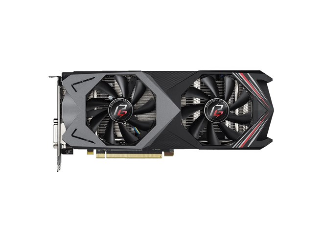 グラフィックボード・グラボ・ビデオカード ASROCK RADEON RX590 8G OC ASRock、「Radeon RX 590」を搭載したオーバークロックモデル