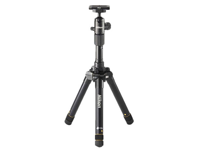 ニコン、小さく折りたためる汎用タイプの「ND オリジナル三脚 NDTP1