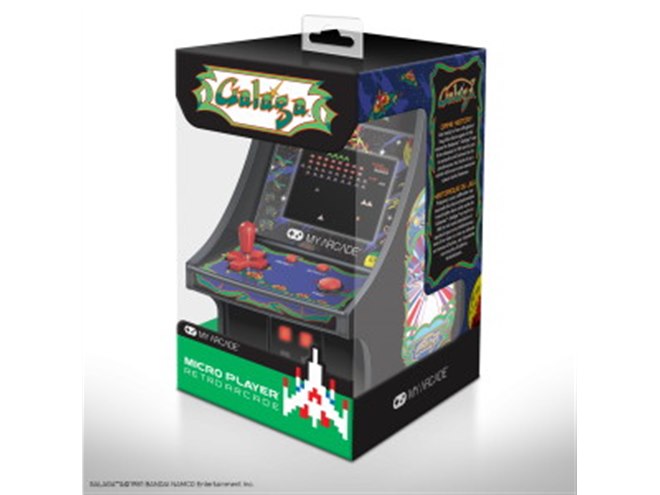 ゲオ、手のひらサイズのミニゲーム機「レトロアーケード」12/20より
