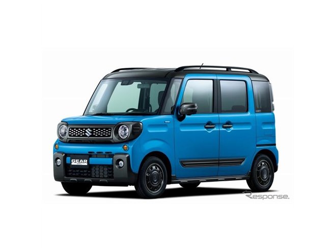 スズキ スペーシアギア 発売、SUVデザインの軽ハイトワゴン 161