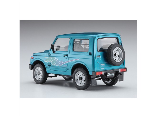 ハセガワ、1/24スケール「スズキ ジムニー JA11-2型」1991年モデルを