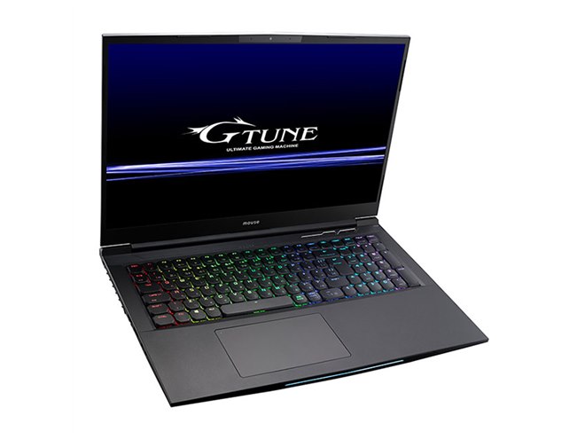 G-Tune、リフレッシュレート144Hz駆動の17.3型ゲーミングノートPC 