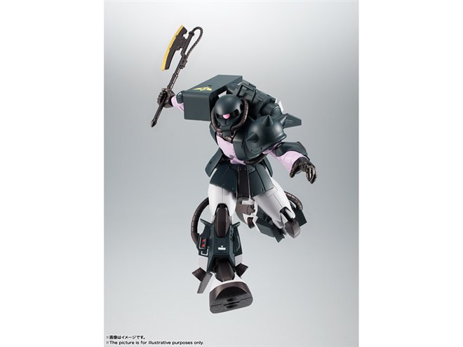黒い三連星仕様”の高機動型ザクII、ROBOT魂 ver. A.N.I.M.E.