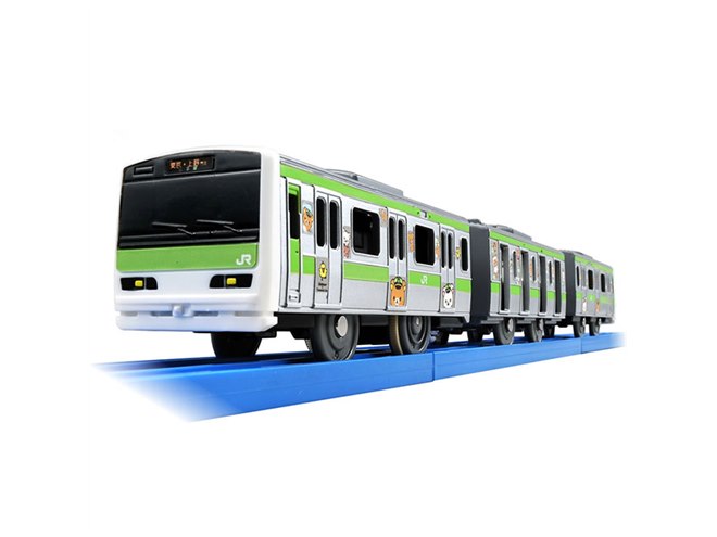 タカラトミー、「リラックマ×山手線ラッピングトレイン」のプラレール