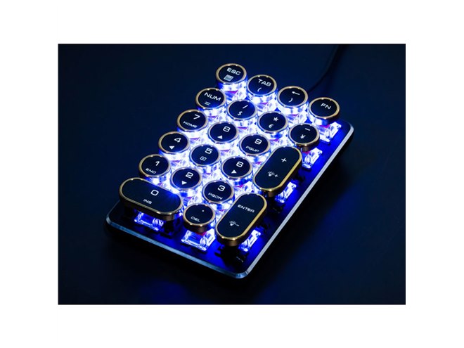 上海問屋、タイプライター風デザインのメカニカルテンキー - 価格.com